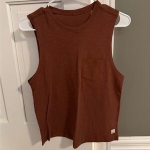 Vuori tank - dark rose / rust